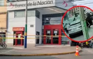 Alarmante! Enmascarados intentan asaltar agencia bancaria, pero PNP frustra atraco tras tiroteo en SMP