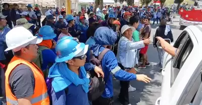 Mineros niegan que Dinoes haya dado tregua