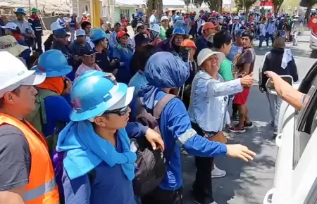 Mineros niegan que Dinoes haya dado tregua