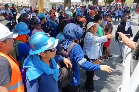 Mineros niegan que Dinoes haya dado tregua