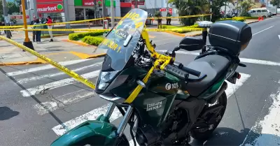 Polica herido tras impedir asalto a cambista en San Borja.