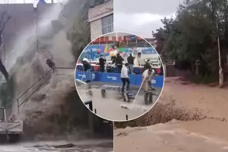 Reportan inundaciones en Ayacucho.