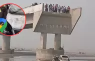 India: Por error de Google Maps! Tres personas en vehculo fallecen tras caer de puente inconcluso