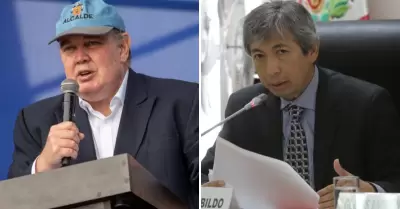 Rafael Lpez Aliaga arremete contra Jos Arista.