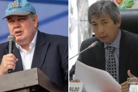 Rafael Lpez Aliaga arremete contra Jos Arista.