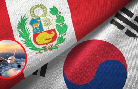 Acuerdo entre Per y Corea para realizar vuelos areos.