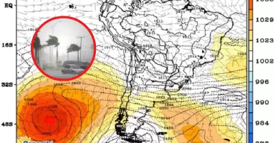 Alerta naranja Lima, Callao por el Anticicln del Pacfico Sur