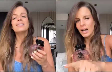 Alejandra Baigorria defiende su perfume de las crticas