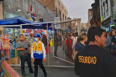 Comerciantes de Mesa Redonda en contra de colocacin de rejas.