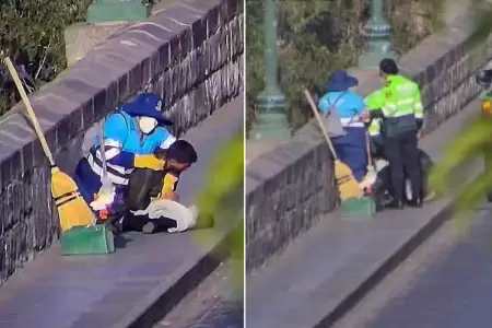 Mujer salva a joven de morir.