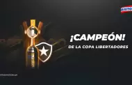 A celebrar! Botafogo le gana 3-1 a Atltico Mineiro y se consagra campen de la Copa Libertadores