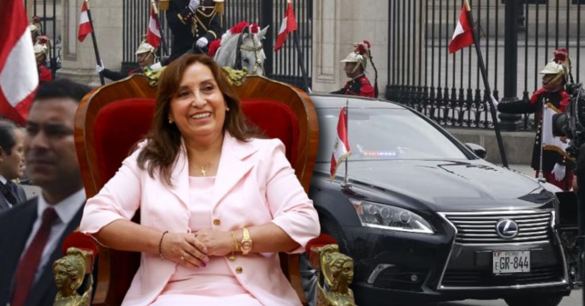 Así Dina Boluarte abandonó Palacio de Gobierno tras ser vacada por el Congreso con 123 votos