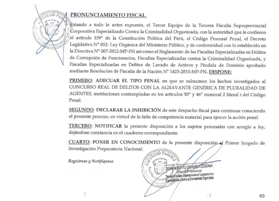 Desestiman acusacin de crimen organizado contra presidente de la FPF por caso 'Los Galcticos'