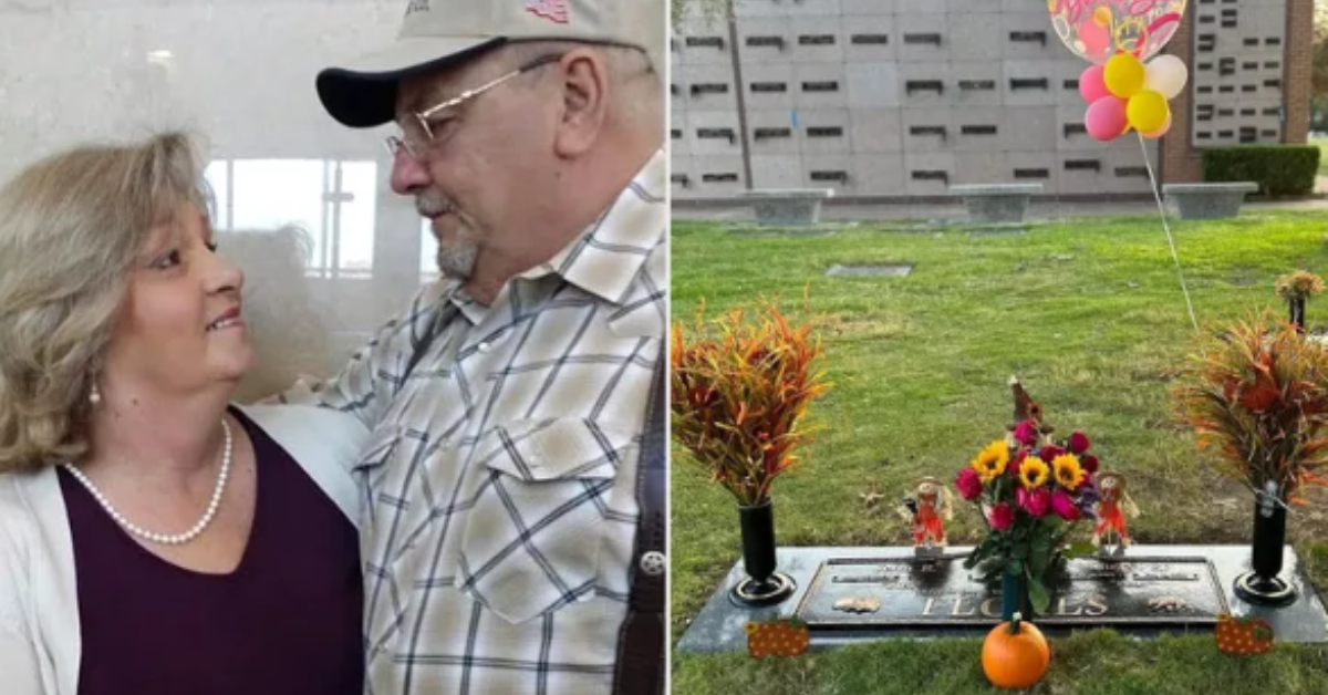 ¡El último romántico! Visita la tumba de su esposa cada día desde que ...