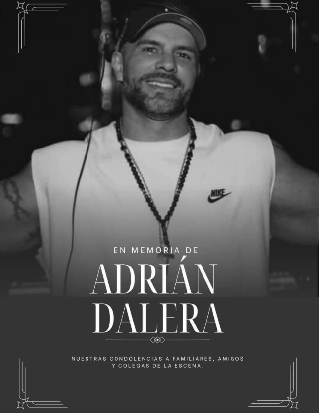 Murió reconocido DJ mexicano, Adrián Dalera, y amigos se despiden de él en redes sociales.
