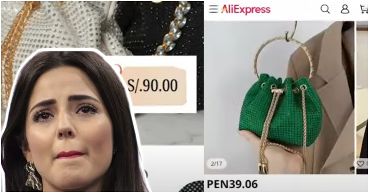Luciana Fuster no solo vende ropa de Shein: Sus prendas y accesorios son de Aliexpress