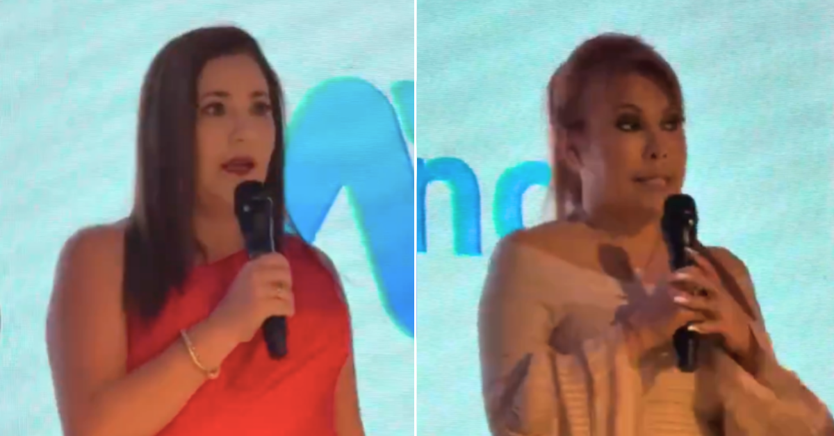 ¡Ardió Troya! Magaly Medina y Andrea Llosa se lanzan DARDOS durante evento de su canal: ¿Qué dijeron?