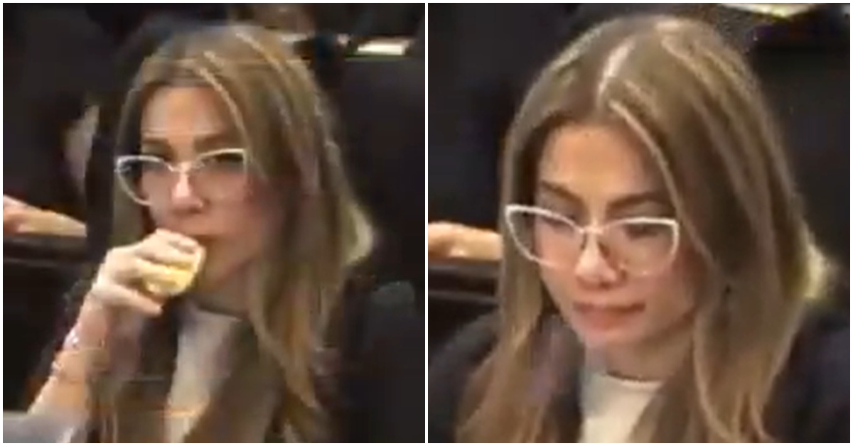 Congresista sorprende fumando un vape durante debate sobre reforma de salud