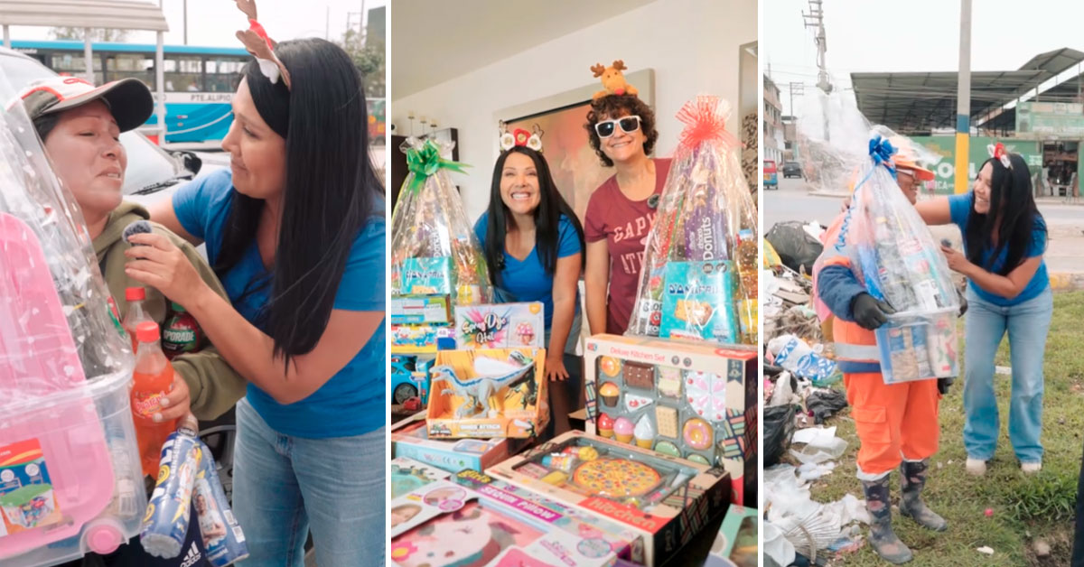 Tula Rodríguez y su CONMOVEDORA sorpresa por Navidad a trabajadores de la calle: "Misión cumplida"