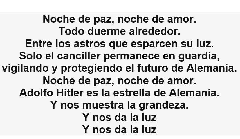 Villancico Nazi