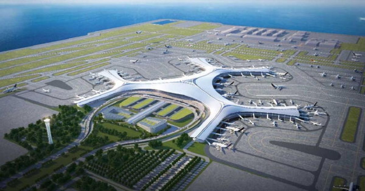 Así será el aeropuerto más grande jamás construido en una isla artificial: ¿Dónde se ubicará y cuánto costará?
