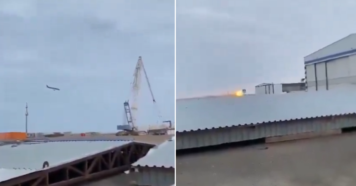 Avión se estrella en Navidad y deja más de 20 fallecidos: VIDEO muestra preciso momento del choque