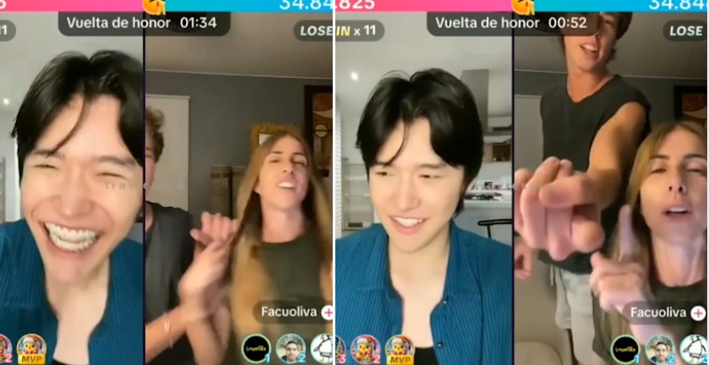 Fiorella Cayo y su hijo protagonizan incmodo momento en TikTok.