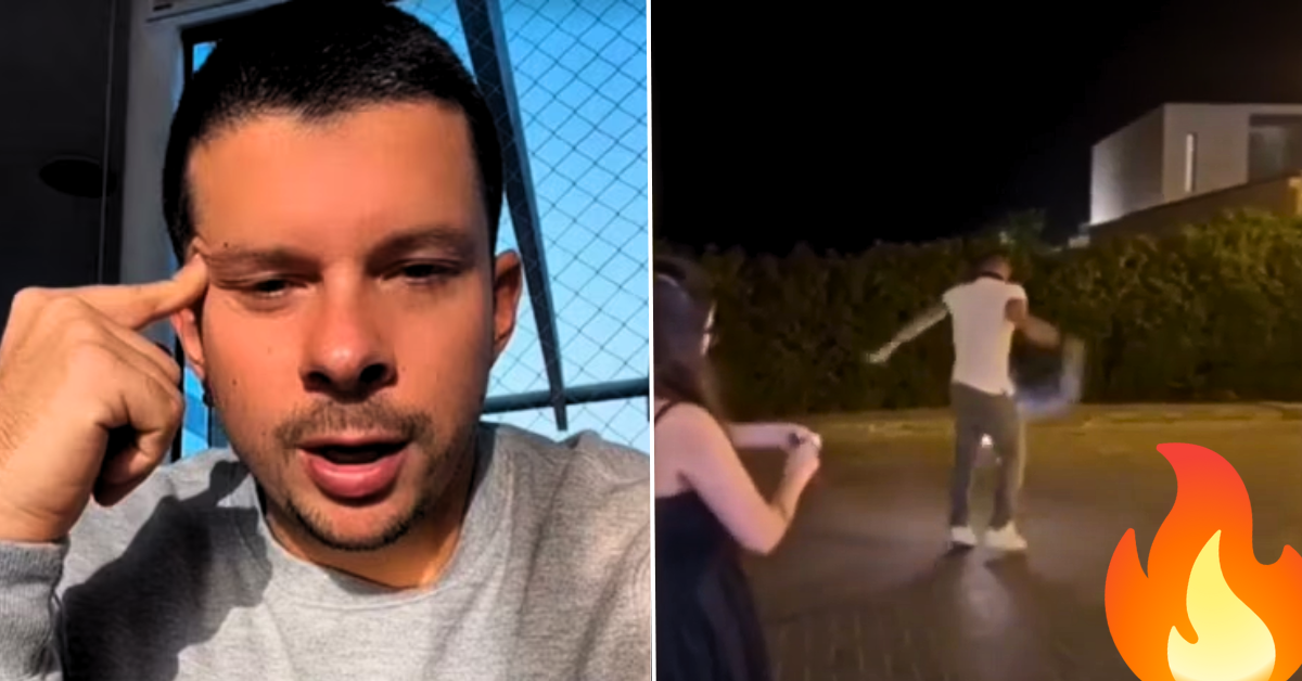 ¡TERRIBLE! Mario Hart vivió tenso momento al utilizar un PIROTÉCNICO: "Casi se incendia"