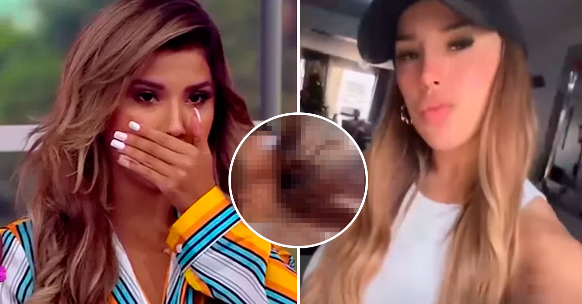 Yahaira Plasencia sufre APARATOSA caída en plena transmisión EN VIVO en redes sociales
