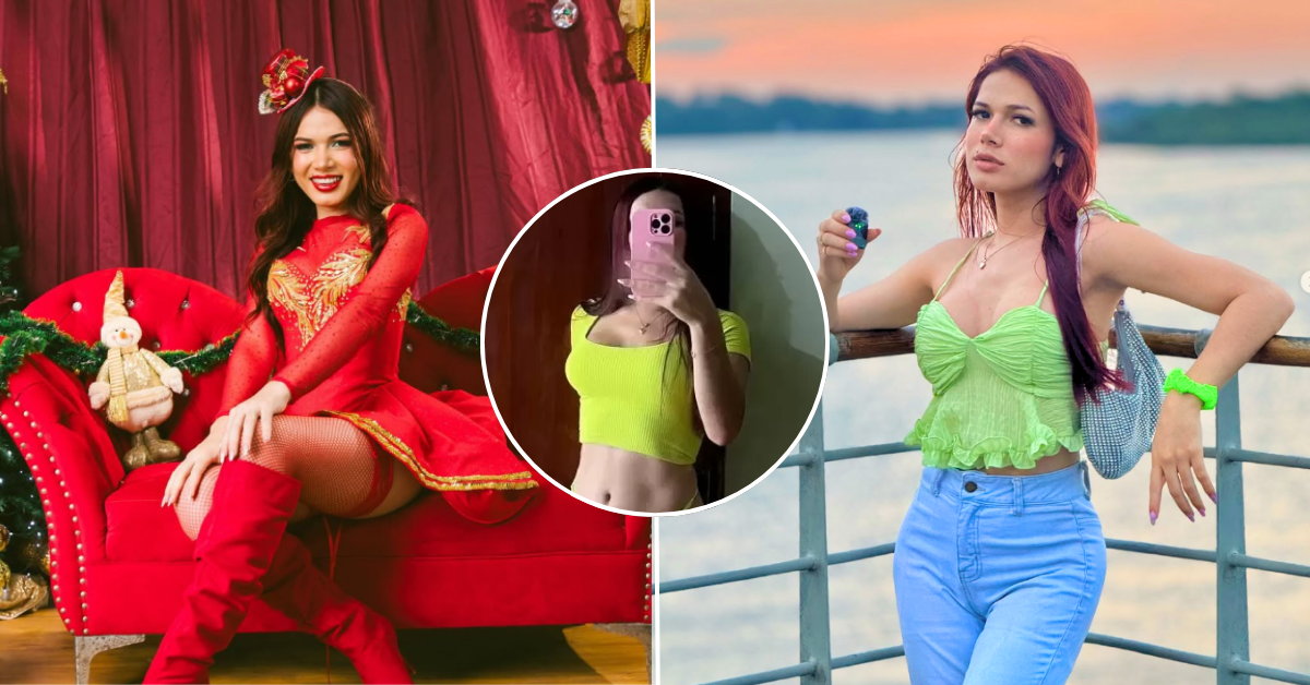 ¡Regia! La Uchulú sorprende con PICANTE fotografía previo al Año Nuevo: "Ya puedo usar lencería"