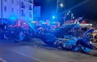 Trgico! Accidente en pleno desfile de Navidad: Reportan ms de 10 heridos