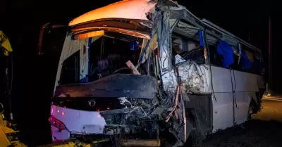 Accidente dej dos fallecidos y varios heridos en Francia.