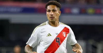 Paolo Guerrero jug su ltimo partido con la Seleccin Peruana.