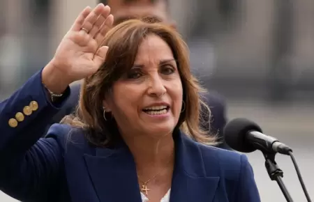 Presidenta Dina Boluarte.