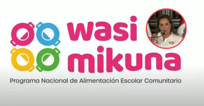 Dina Boluarte presenta nuevo programa de alimentacin Wasi Mikuna.