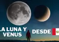 La Luna y Venus se 'unirn' esta noche: descubre cmo ver el impresionante evento astronmico desde PER