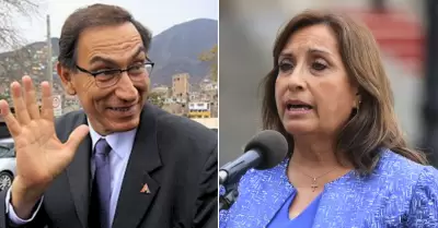 Vizcarra se burla de Boluarte.