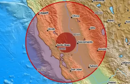 Terremoto en California podra generar una alerta de tsunami en Per.