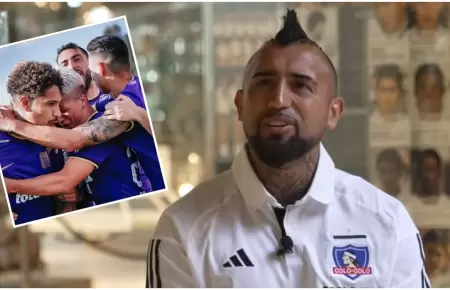 Arturo Vidal hace mencin a Alianza Lima