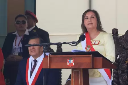 Dina Boluarte dice no a los rumores de vacancia