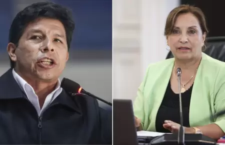 Pedro Castillo arremete contra Dina Boluarte.