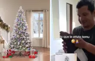 El colmo! Peruano pide rbol de Navidad por TEMU y lo que recibe impacta a usuarios en las redes sociales