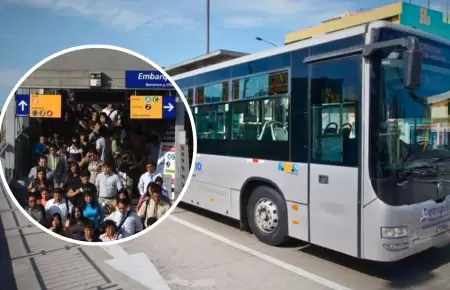 Metropolitano anuncia despliegue de buses.