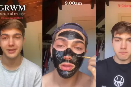 Juan Diegu, un joven venezolano que, en un TikTok viral, expres entre lgrimas: