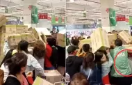 Locura navidea! Usuarios peruanos se 'pelean' por comprar panetn en conocido supermercado