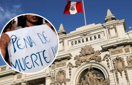 Congreso podra debatir pena de muerte.