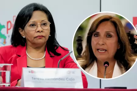 Ministra de la Mujer pide respeto hacia Boluarte.