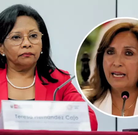 Ministra de la Mujer pide respeto hacia Boluarte.