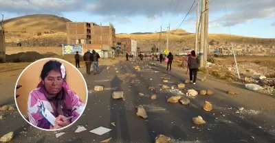 Sentencian a mujer que particip en protestas contra Dina Boluarte.