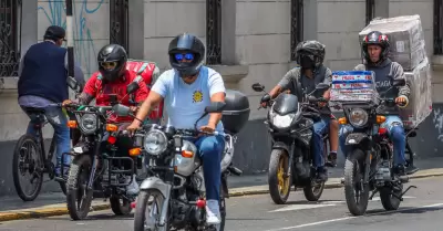 Motociclistas cuestionan al MTC por nueva normal.